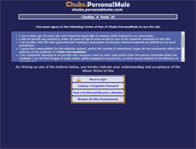 Tablet Screenshot of chubs.personalmale.com